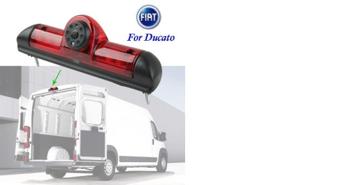 Камера заднего вида Fiat Ducato с 7-дюймовым монитором и полной системой CCD SONY.