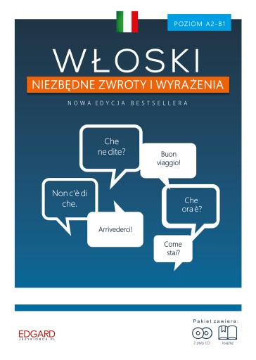 Włoski. Niezbędne zwroty i wyrażenia praca zbiorowa miękka Edgard