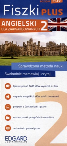 Fiszki Plus. Angielski dla zaawansowanych 2. Poziom C1-C2 praca zbiorowa