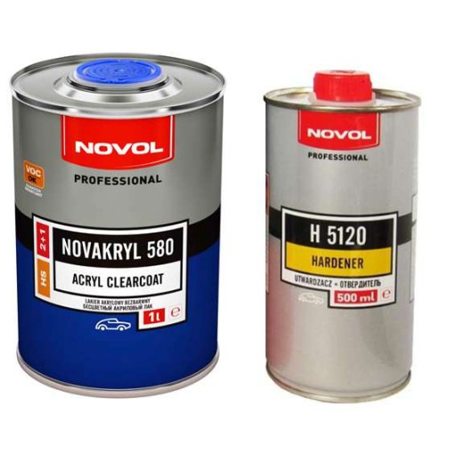 NOVOL HS 580 ПРОЗРАЧНОЕ ПОКРЫТИЕ 148