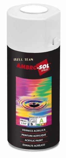 АКРИЛОВЫЙ ЛАК СПРЕЙ БЕЛЫЙ БЛЕСК AMBROSOL 1233