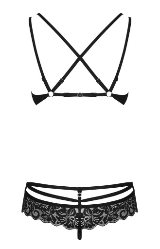 Комплект кружевного нижнего белья OBSESSIVE 860 L/XL