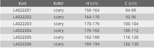 Koszulka bez rękawów 160g/m², szara, 2XL LAHTI PRO (L4022205)