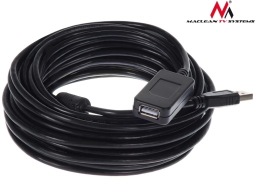 PRZEDŁUŻKA PRZEDŁUŻACZ USB 2.0 10m KABEL AKTYWNY