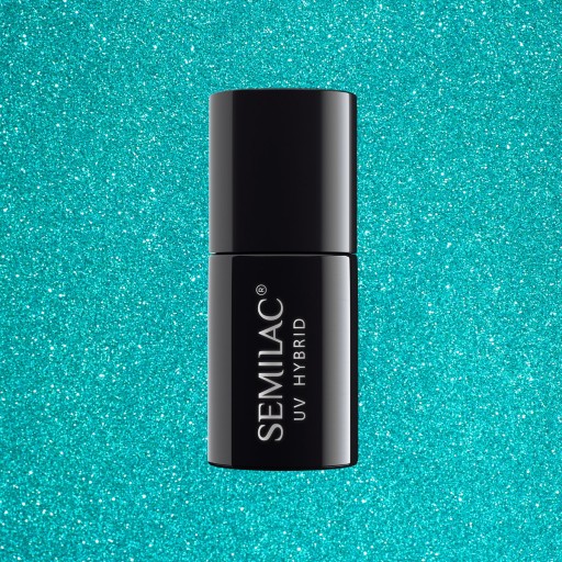SEMILAC HYBRID POLISH 020 ЗЕЛЕНОЕ СТЕКЛО 7 МЛ