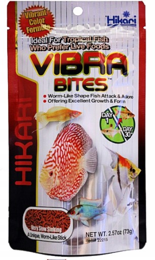 HIKARI VIBRA BITES 35G ДЛЯ Всеядных РЫБ