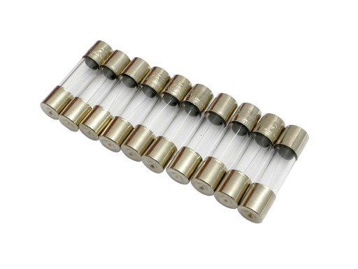 100 ШТ. СТЕКЛЯННЫЙ ПРЕДОХРАНИТЕЛЬ FAST TUBE 2.5A 5x20mm WTA