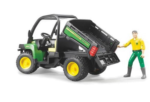 BRUDER 02490 Самосвал John Deere Gator с водителем