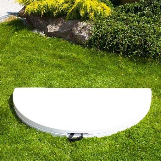 STÓŁ SKŁADANY OKRĄGŁY śr 122 cm cateringowy stolik