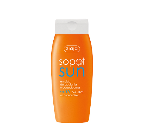 Ziaja sopot sun emulsja do opalania SPF 10 150ml