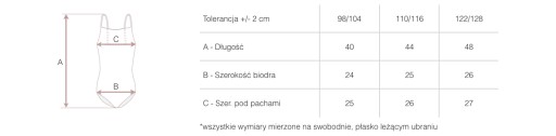 БАЛЕТНОЕ БОДИ ДЛЯ РИТМИЧЕСКОГО ТАНЦА X1 FR 110/116