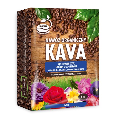 Порошкообразное органическое удобрение KAVA KAWA (из кофе) 1 кг.