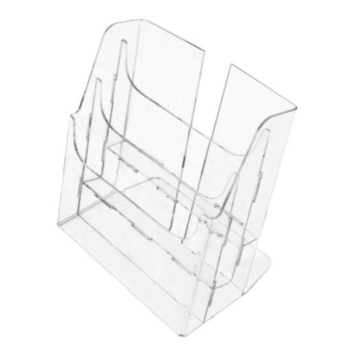 3 A4 Cascade Pocket, подставка для листовок с устройством подачи листовок PLEXI M