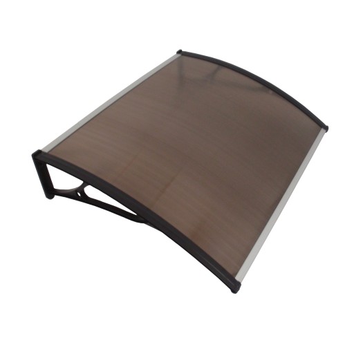 DASZEK NAD DRZWI ZADASZENIE 100 x 80 ALUMINIUM