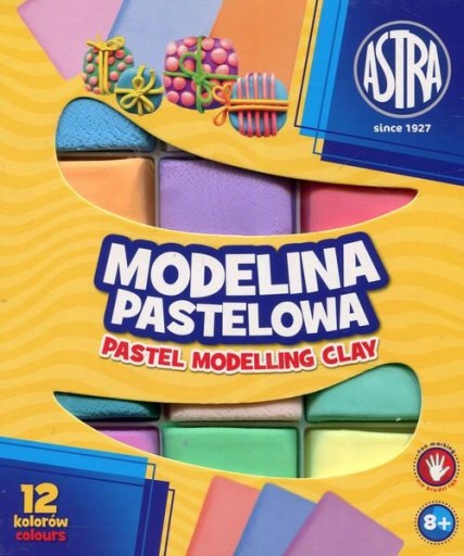 ASTRA MODELINA PASTELOWA TERMOUTWARDZALNA 12 KOLORÓW