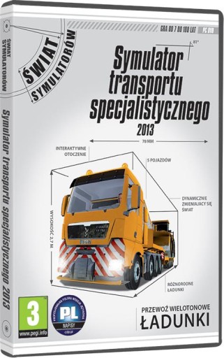 Symulator transportu specjalistycznego 2013 PC PL