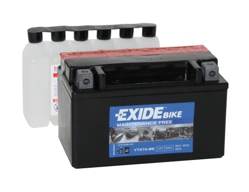 Akumulator Exide YTX7A-BS 12V 6Ah 90A