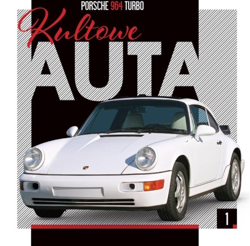 KULTOWE AUTA Tom 1 PORSCHE 964 TURBO Nowy FOLI