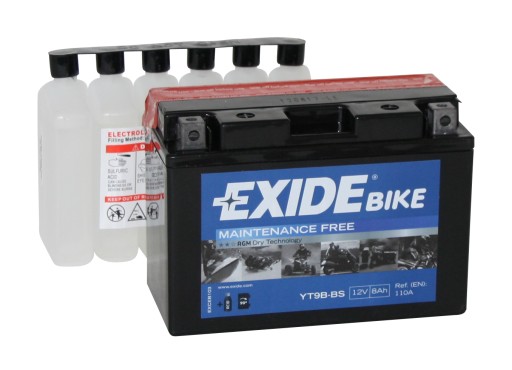 AKUMULATOR Exide YT9B-BS 12V 8Ah