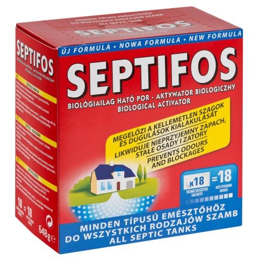 Septifos preparat do szamb 648g saszetki