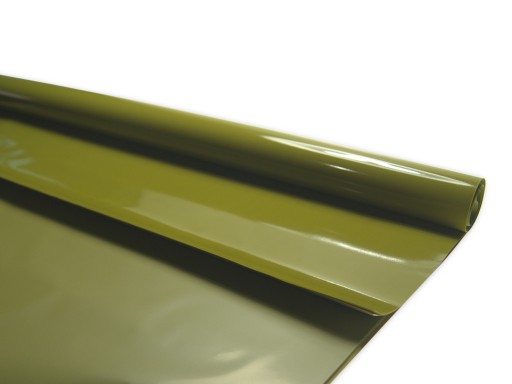 CELOFAN FOLIA do PAKOWANIA 100 x 70 cm OLIVE GREEN