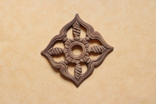 Dekor 14cm, aplikacja, sztukateria- D240