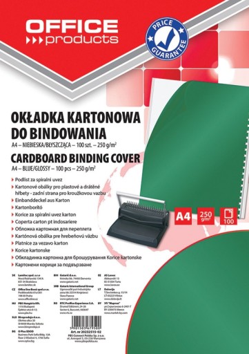 Okładki do Bindowania Błyszczące Zielone a100