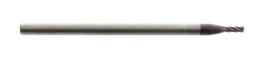 FREZ WĘGLIKOWY FI 2MM 4 OSTRZA 45HRC WĘGLIK 75mm
