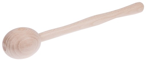 KULA PAŁKA 30cm drewniana do ucierania makutra EKO