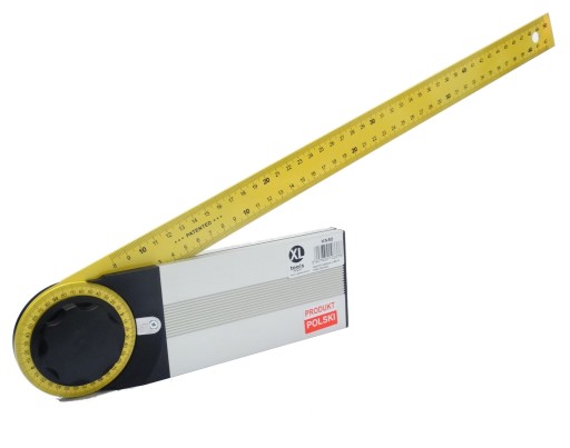 KĄTOMIERZ nastawny kątownik 500mm aluminiowo-stal