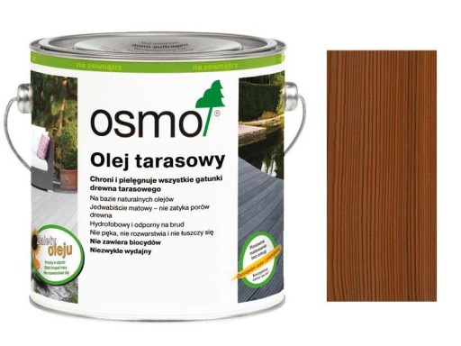 Osmo 010 Olej Tarasowy TERMODREWNO - 2,5 L