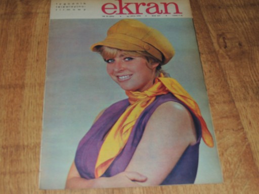 EKRAN 30/1970 J. Lothe, E. Wiśniewska, L. De Funes