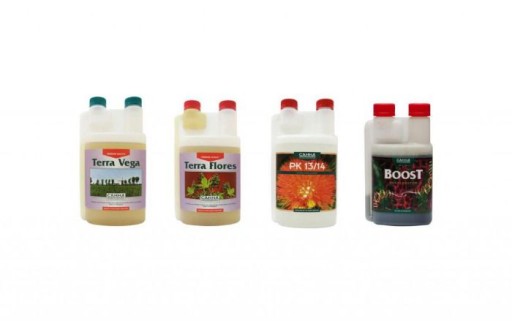 ZESTAW CANNA FLORES 1L + VEGA 1L + PK13/14 +BOOST