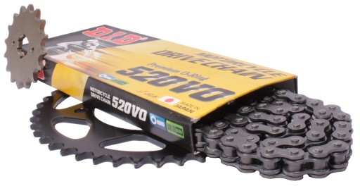 Zestaw napęd-owy Suzuki GS 500 F 04-10r Zębatki + Łańcuch DiD O-Ring