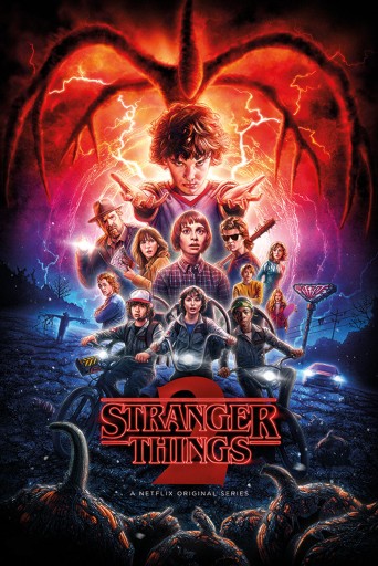 Stranger Things 2 Sezon - plakat 61x91,5 cm