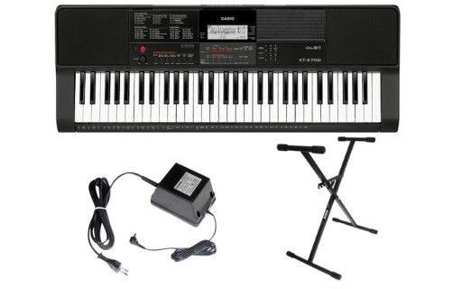 Casio CT-X700 - Keyboard + STATYW + ZASILACZ