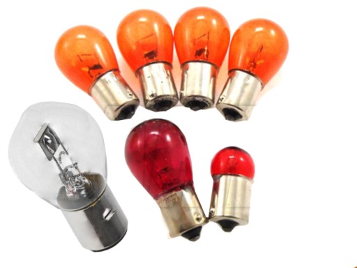 ŻARÓWKA ŻARÓWKI LAMPA PRZÓD TYŁ MZ ETZ SIMSON 12V