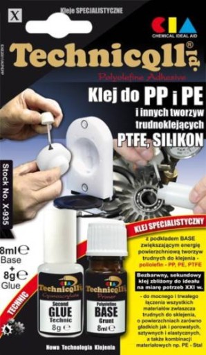 Klej do PP, PE polietylenu i polipropylenu NOWOŚĆ