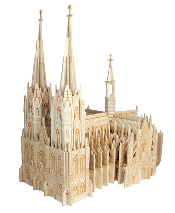 PUZZLE DREWNIANE KATEDRA W KOLONI COLOGNE CATHEDRA