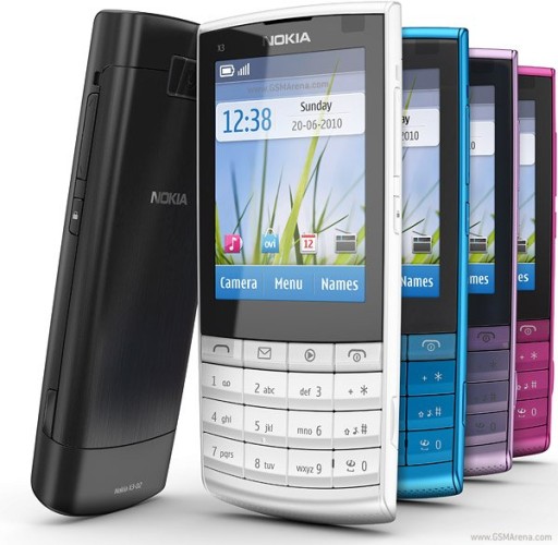 TELEFON NOKIA X3-02 różowy