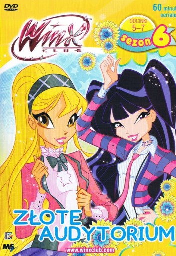 Winx Club seria 6 cz.2 Złote Audytorium DVD FOLIA