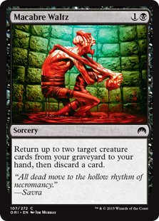 MTG 4x Macabre Waltz