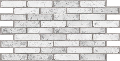 PANELE ŚCIENNE PANEL DEKORACYJNY 3D PCV szara CEGŁA kamień Brick LIGHT