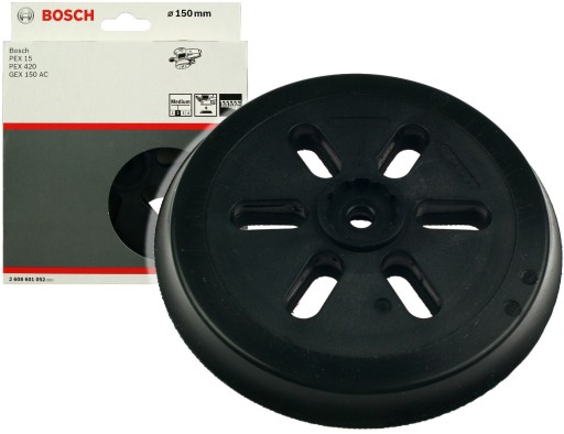 BOSCH Talerz szlifierski 150mm ŚREDNI do GEX 150AC