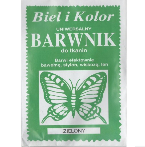 BARWNIK BARWNIKI DO TKANIN UBRAŃ FARBA 10g 31 kol