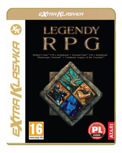 LEGENDY RPG Baldurs Gate Torment IceWind FOLIA