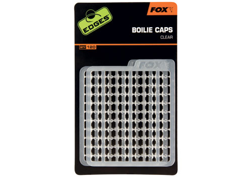 Stopery Fox Boilie Caps Clear 120szt