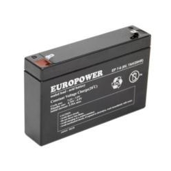 Akumulator 7,0Ah/6V EP7-6 EUROPOWER UPS AGM 6-9lat