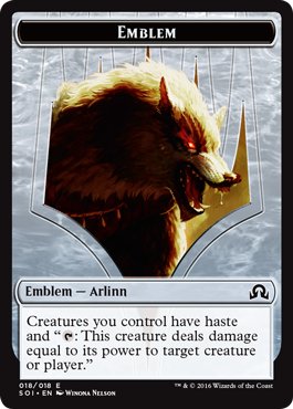 MTG Emblem Arlinn Kord