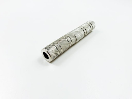 łącznik beczka duży jack 6,3mm mono Vitalco